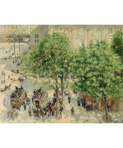 Camille Pissarro, Place du Theatre-Francais, Spring, 1898