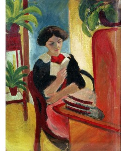 August Macke, Elizabeth Reading