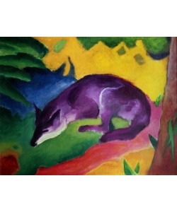 Franz Marc, Blue Fox, 1911 (oil on canvas)