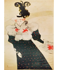 Henri de Toulouse-Lautrec, Poster advertising 'La Revue Blanche', 1895 (colour litho) (see also 4636)