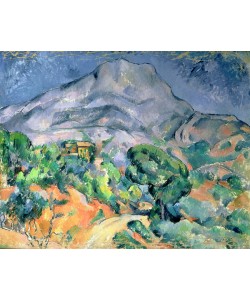 Paul Cézanne, Mont Sainte-Victoire, 1900 (oil on canvas)