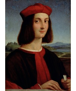 Raphael, Portrait of the Young Pietro Bembo, 1504-6