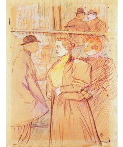 Henri de Toulouse-Lautrec, In the Moulin Rouge