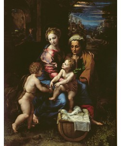 Raphael, The Holy Family (La Perla) c.1518 (oil on panel)
