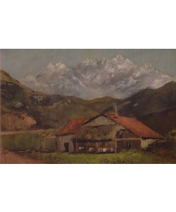 Gustave Courbet, A Hut in the Mountains