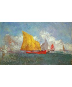 Odilon Redon, Yachts in a Bay