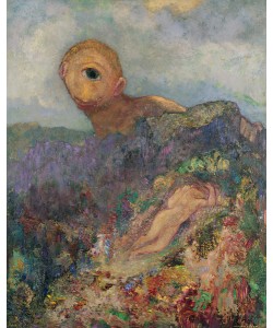 Odilon Redon, The Cyclops, c.1914 (oil on canvas)