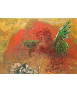 Odilon Redon, Pegasus Triumphant