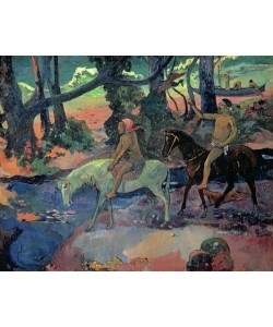 Paul Gauguin, The Escape, The Ford, 1901