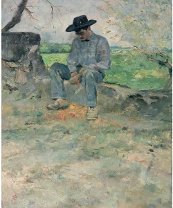 Henri de Toulouse-Lautrec, Young Routy at Celeyran, 1882 (oil on canvas)