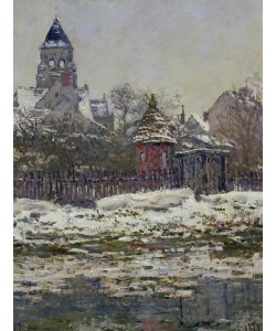 Claude Monet, The Church at Vetheuil, 1879 (oil on canvas)