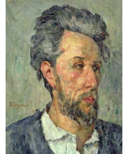 Paul Cézanne, Portrait of Victor Chocquet, 1876-77 (oil on canvas)