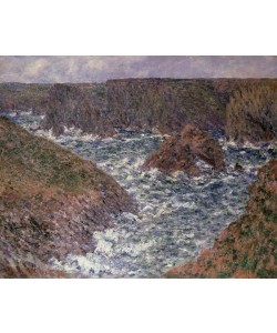 Claude Monet, Port Domois at Belle Ile, 1886