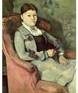 Paul Cézanne, The Artist's Wife in an Armchair, c.1878/88 (oil on canvas)