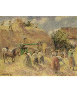 Camille Pissarro, The Harvest, 1883
