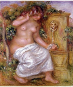 Pierre-Auguste Renoir, The Bather at the Fountain, 1914