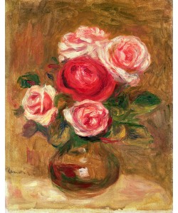 Pierre-Auguste Renoir, Roses in a pot