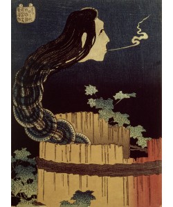 Katsushika Hokusai, Japanese Ghost (woodblock)