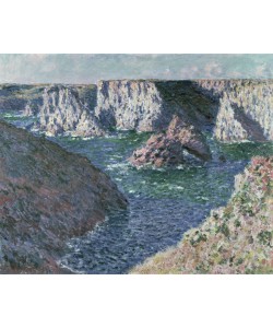 Claude Monet, The Rocks of Belle Ile, 1886 (oil on canvas)