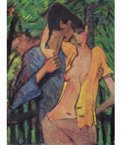 Otto Mueller, Lovers (The Artist and Irene Altmann)