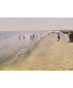 Peder Severin Kroyer, Summer Day at the South Beach of Skagen, 1884