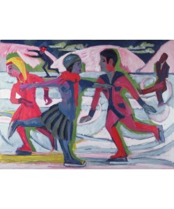 Ernst Ludwig Kirchner, Ice Skaters