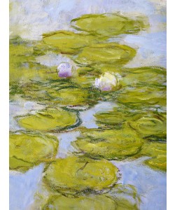 Claude Monet, Nympheas, 1916-19 (detail of 377597) (oil on canvas)