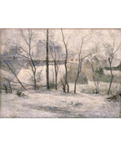 Paul Gauguin, Winter Landscape, 1879 (oil on canvas)