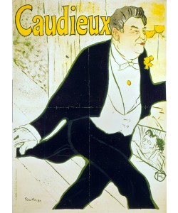 Henri de Toulouse-Lautrec, Caudieux, 1893 (litho)