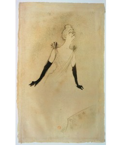 Henri de Toulouse-Lautrec, Yvette Guilbert, 1894 (litho)