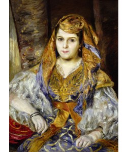Pierre-Auguste Renoir, Mme. Clementine Stora in Algerian Dress, or Algerian Woman, 1870 (oil on canvas)