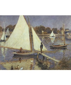 Pierre-Auguste Renoir, The Seine at Argenteuil, 1874 (oil on canvas)