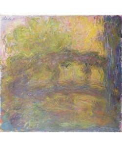 Claude Monet, The Japanese Bridge, 1918-24