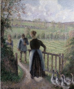 Camille Pissarro, The Woman with the Geese, 1895