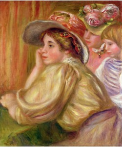 Pierre-Auguste Renoir, Coco and the two servants, 1910