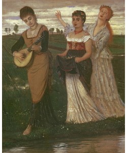 Arnold Bocklin, Spring, 1876