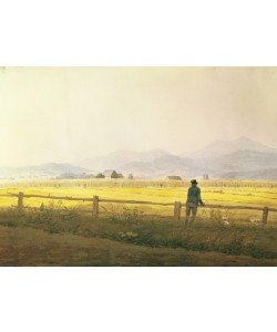 Caspar David Friedrich, View of Schmiedebergerkamm, c.1837 (w/c on paper)