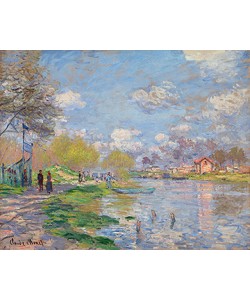 Claude Monet, Frühling an der Seine