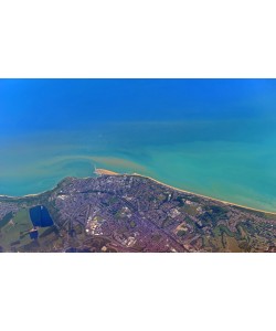 Hady Khandani, GEO ART - FOLKESTONE WITH EUROTUNNEL STATION - SOUTH EAST ENGLAND