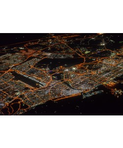 Hady Khandani, GEO ART - NIGHTLY VIEW OF ILLUMINATED DUBAI - UNITED ARAB EMIRATES 1