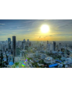 Hady Khandani, HDR - SUNSET OVER BANGKOK 01