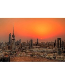 Hady Khandani, HDR -  SUNSET OVER KUWAIT CITY 2