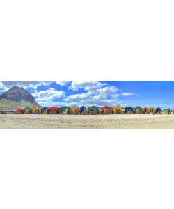 Hady Khandani, HDR PANO - COLORFUL HUTS - MUIZENBERG - SOUTH AFRICA 2