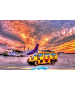 Hady Khandani, HDR - FOLLOW ME ON CARGO APRON UNDER BURNING SKIES