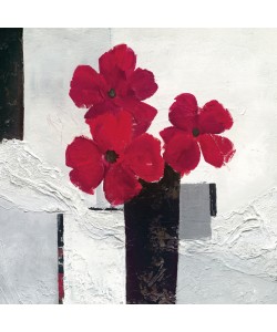 Ruby Henning, Red Flower Composition