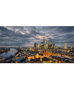 Michael Abid, Frankfurt Evening Skyline