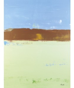 Cornelia Riepshoff, Horizonte Grün zu Blau