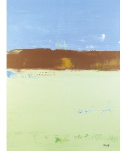 Cornelia Riepshoff, Horizonte Grün zu Blau