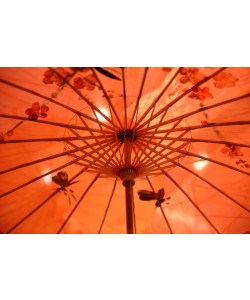 Hady Khandani, SILK UMBRELLA - ORANGE