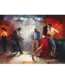 Willem Haenraets, Leinwandbild Tango